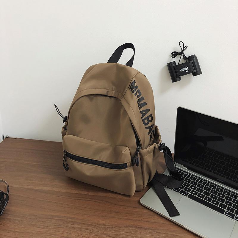 Schoolbag Sports School Bag Male College Student Trend High School Student High Value Backpack Male Middle School Student Korean Simple Backpack