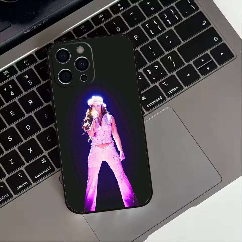 Latin Pop E-Emilia Mernes Phone Case For iPhone 17,16,15,14,13,12,11 Plus,Pro Max,XS,Soft Silicone Black Cover