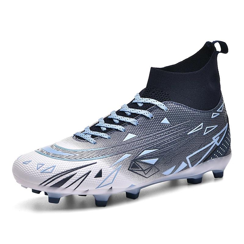 Fashion Original Soccer Shoes Men and Women Non-Slip High Quality Turf Soccer Cleats Professional Society Football Boot for Children