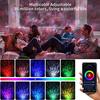 Projektor Galaxy Led Planetarium Projektor Lampe Projektor Galaxy Tageslicht für Kinder mit Sprach-/Bluetooth-Steuerung LED-Sternprojektor für Erwachsene Kinder