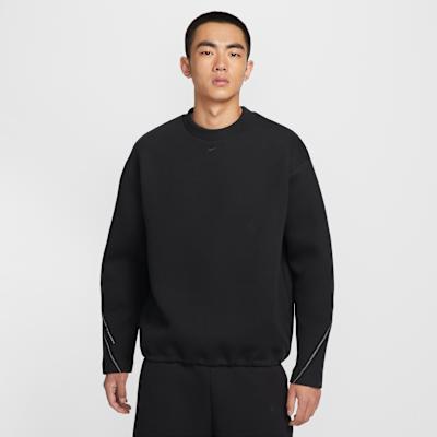 Nike Sweatshirts Men s Black Crew Neck Moderate M