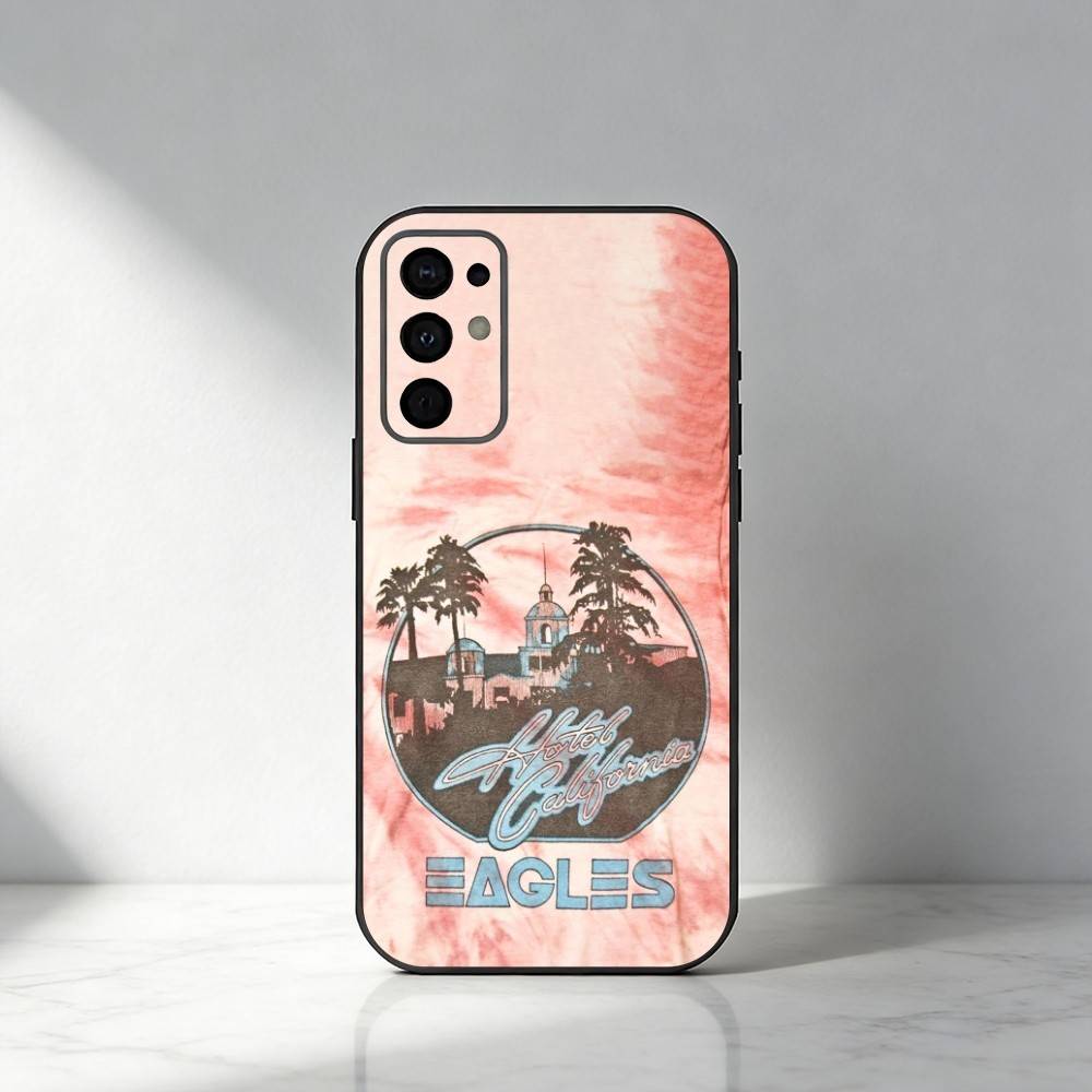 

E-Eagle-s Hotel California Phone Case For Samsung S25,S24,S21,S22,S23,S30,Ultra,S20,Plus,Fe,Note,5G Black Cover Samsung S26Plus
