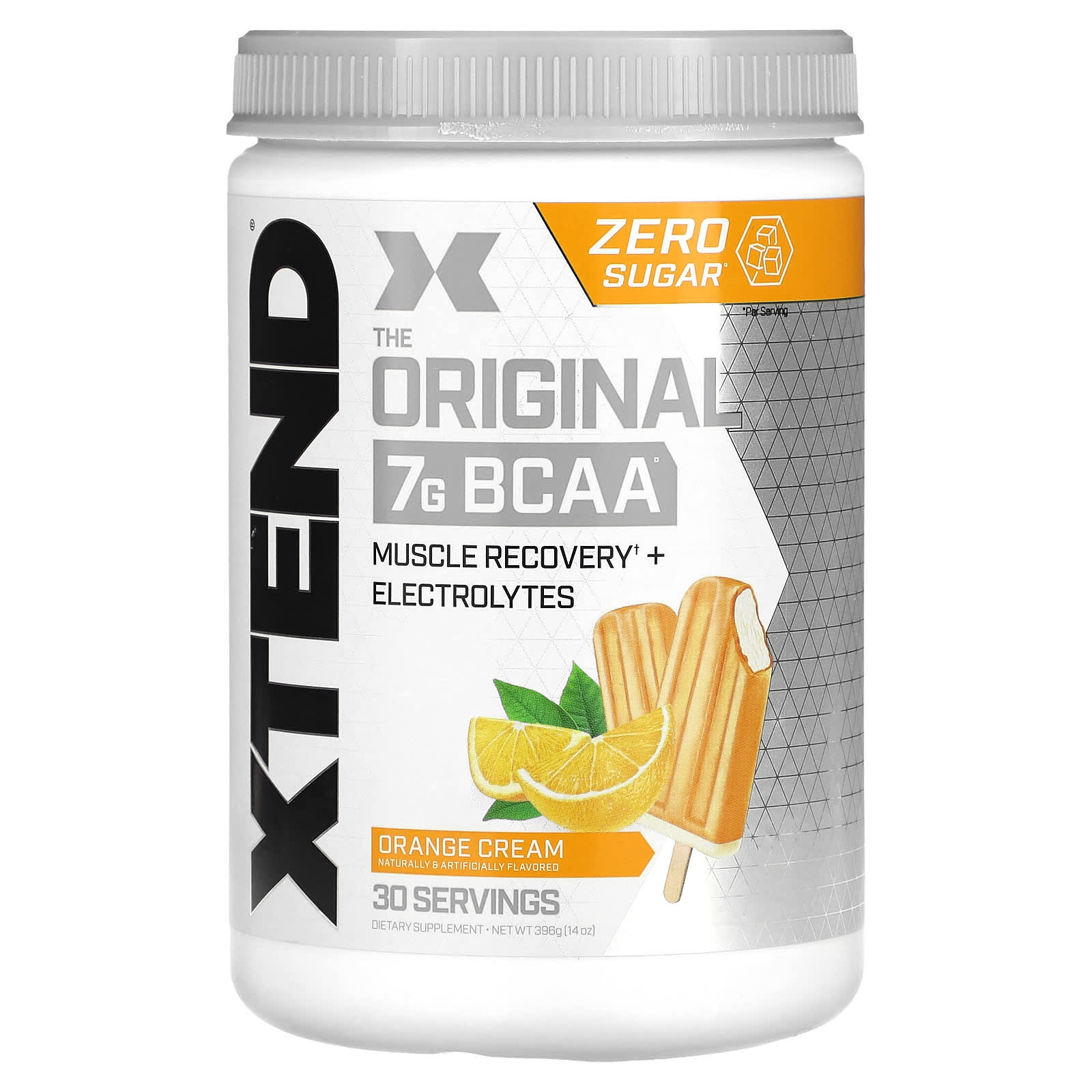 

XTEND, The Original 7G BCAA, Orange Cream Flavor, 396g (14oz)