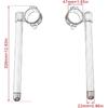 [Motorcycle Parts] 47mm Regular CNC Billet Aluminum Motorcycle Handlebar Clip-ons Handle Bars Clip ons for Yamaha R15 V3 YZF R3 2019 2020 2021 2022
