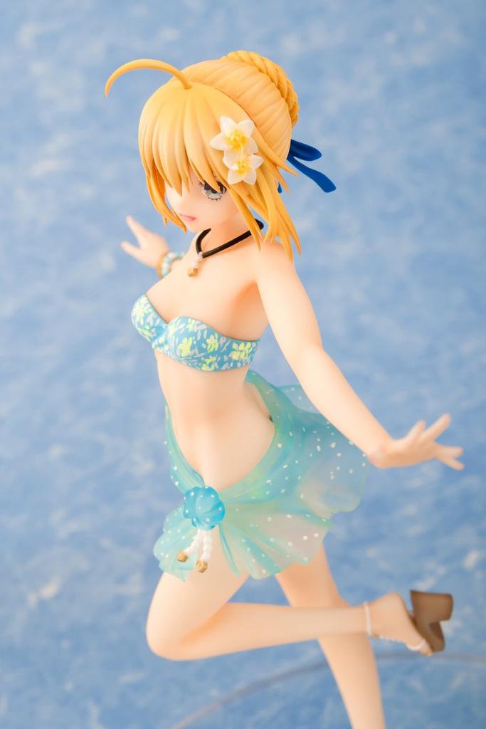 Funny Knights Artoria Pendragon Resort Vacation Scale Painted Finished Figure Fate/EXTELLA Ver. 1/8 ATBC-PVC