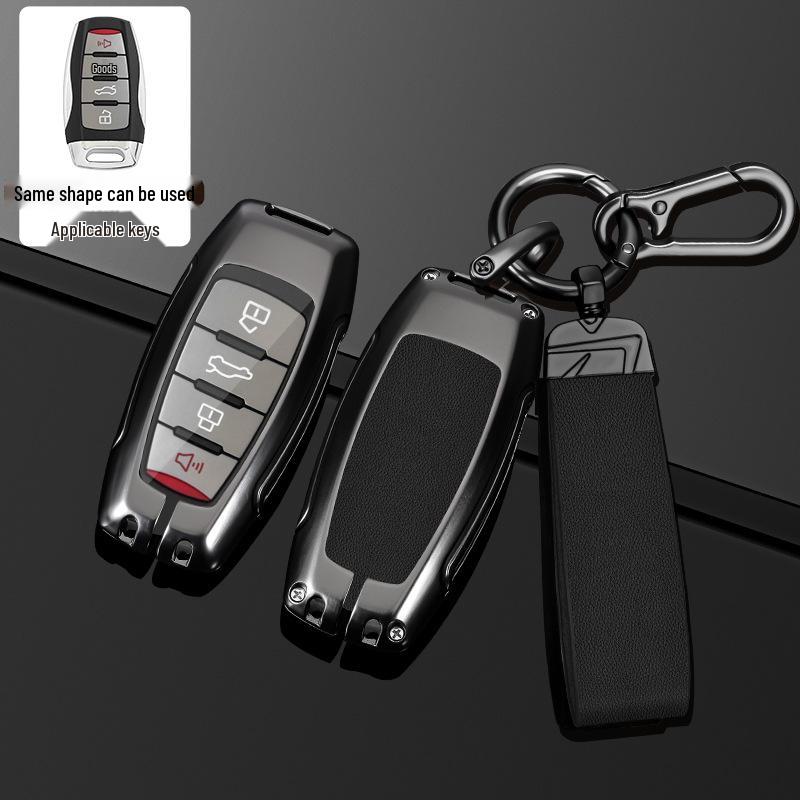 Great Wall Cannon Key Case: 2021/22 Models, King Kong Cannon Off-Road Pickup, Metal Snap Button for Men.