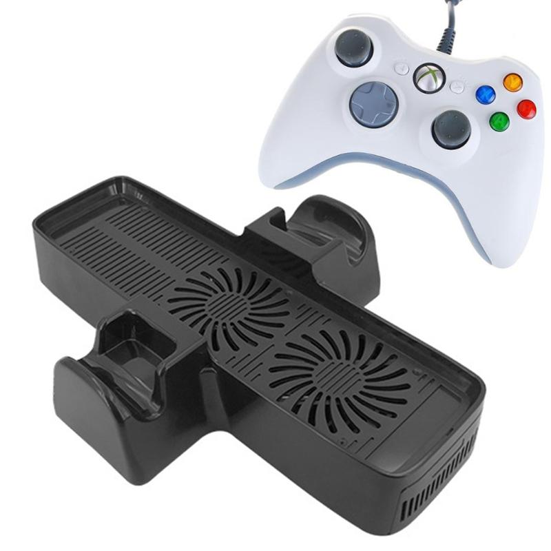 Silent Cooling Fan Portable External Super USB Cooler Fan Gaming Accessories for 360 Game Console 3 in 1 Cooler System