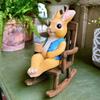 Rabbit Garden Statue Easter Craft Cartoon Animal Sculpture Multicolor for Housewarming Table Shelf Yard Patio Indoor