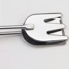 Heavy Duty 31cm Stainless Steel BBQ Clamp for Charcoal and Food, Multi Functional Grilling Tongs for Outdoor Roasting