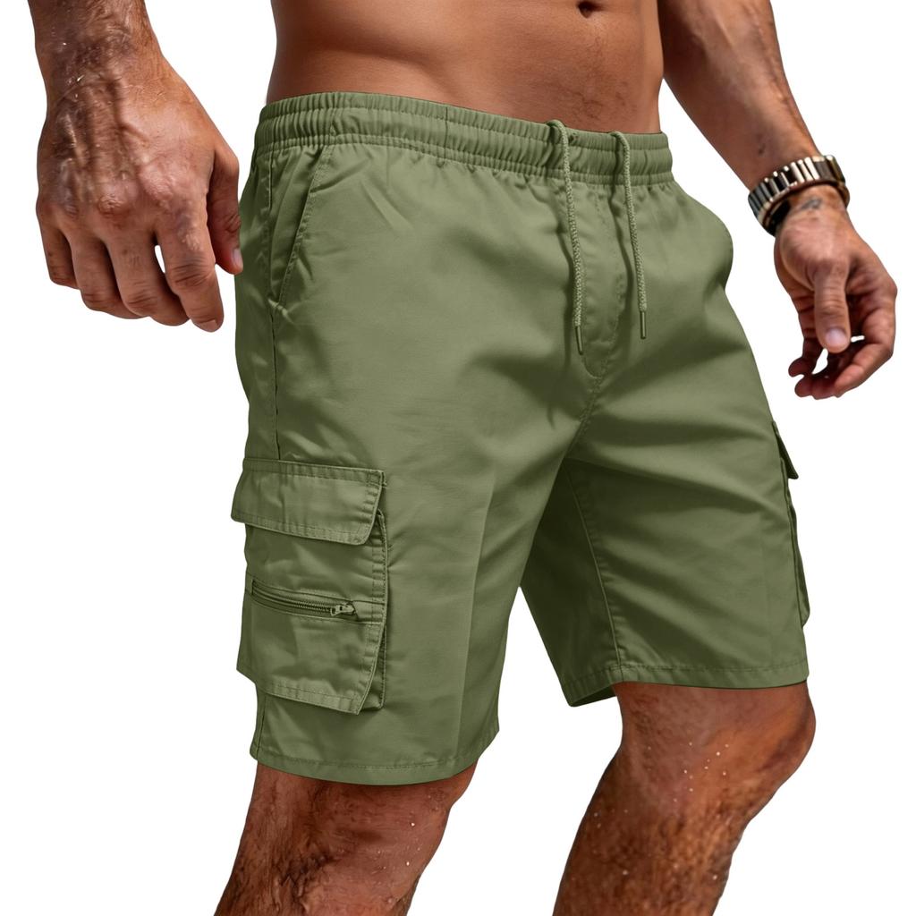 Men's Casual Stylish Lightweight Breathable Shorts - Men's Loose Multi-pocket Outdoor Sports Work Pants