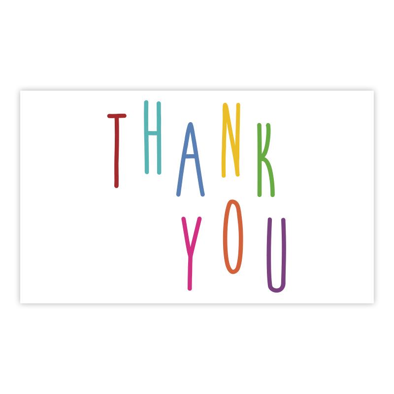 50 tk Kraftpaberist Tänukaarti | Tühjad Tervitus- ja Postkaardid | Täiuslikud Käsitsi Kirjutatud Sõnumite ja Kaunistuste jaoks