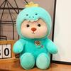 PP Cotton Dinosaur Bear Plush Toy Dressed Transformed Into Bear Doll  Home Decor