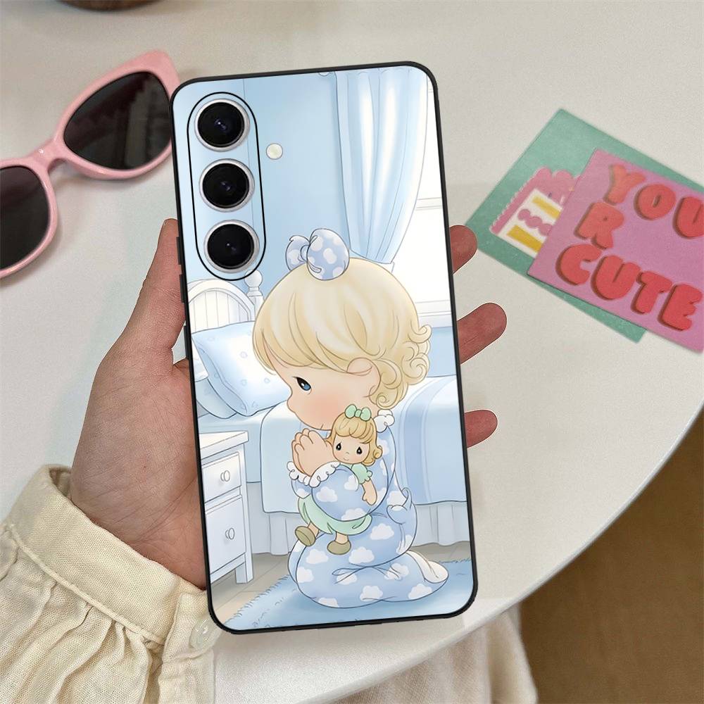 

Precious Moments Cute Phone Case For Samsung S 24 Fe 25 Ultra Plus 20 Lite 21 30 22 23 24 22 Ultra 5G Fundas Samsung S24 Plus
