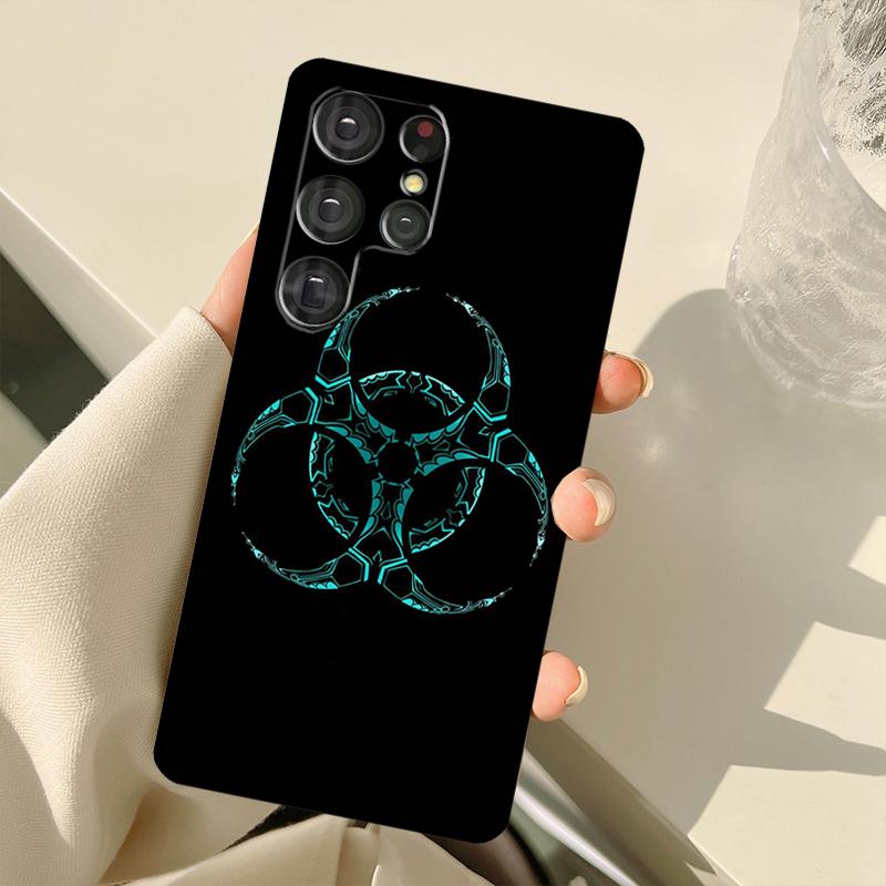 

Biohazard Symbol Case For Samsung Galaxy S25 S24 S23 S22 S21 S20 Ultra S9 S10 Plus S21 FE S25 FE Back Cover Galaxy S20 Plus
