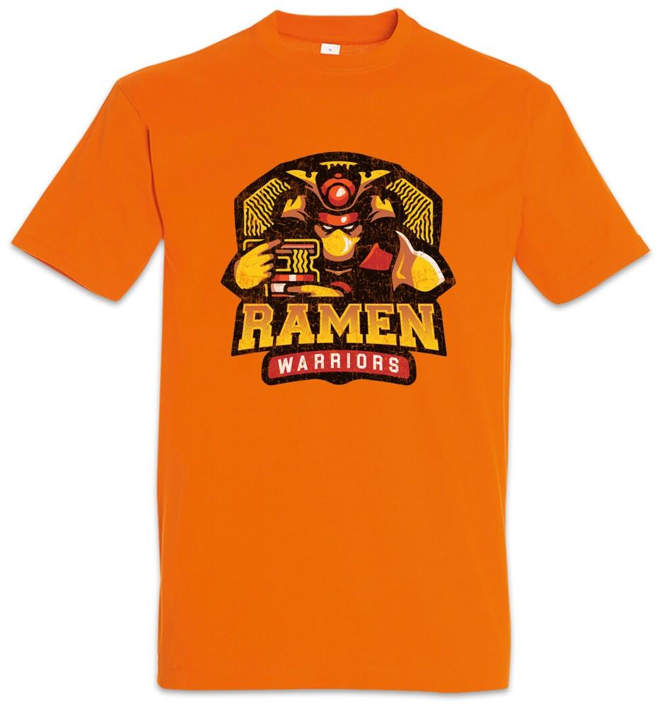 Ramen Warriors Mens T-Shirt Instant Noodles Noodles Soup Soup Ninja Bushido