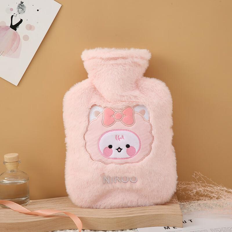 Cute Pink Lamb Hot Water Bottle