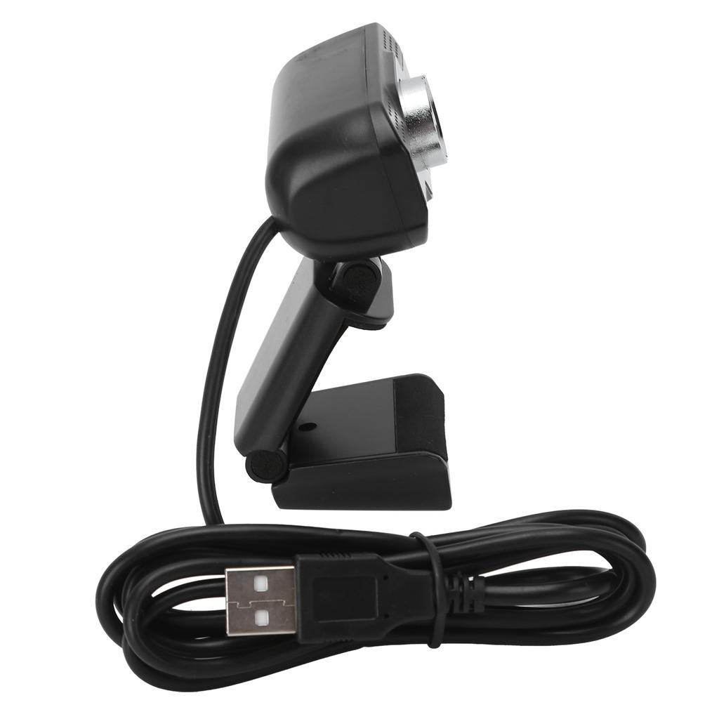 1080P Web Camera Full HD USB Webcam with Noise Cancelling Microphone MultiFunction Base