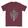 Zeldas Hylian Shield EleUnisext Icons T Shirt Unisexs  100 Cotton TShirts Tee Shirt Short Sleeve Clothing Birthday Present