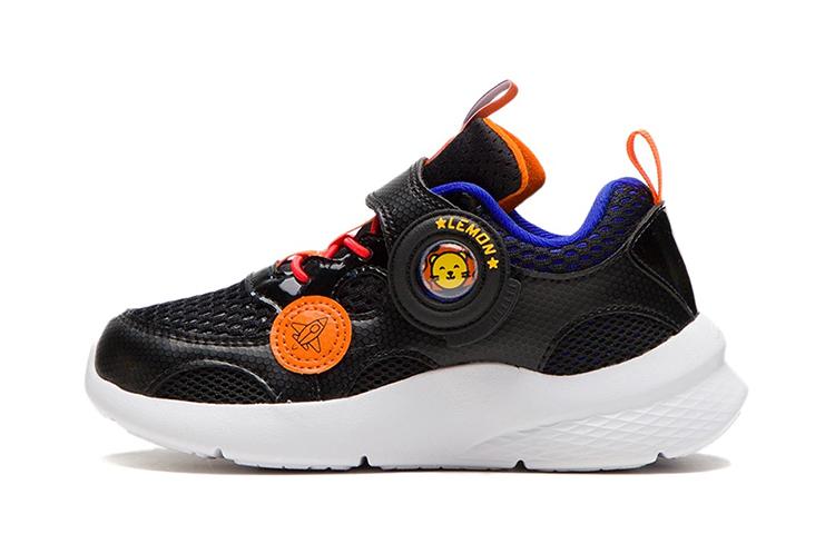 Li Ning YOUNG Лимонный Круиз Низкие Детские Повседневные Кроссовки Для Детей Возрастом 3 7 Лет YKNS032-5 26