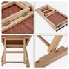 Ramp Stairs Folding Platform For Climbing For Dogs And Cats 2-Level Adjustment