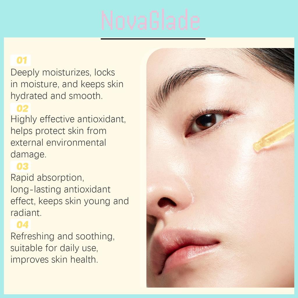 Ouhoe Vitamin C Moisturizing Essence Lightweight Hydrating Formula For Radiant Skin