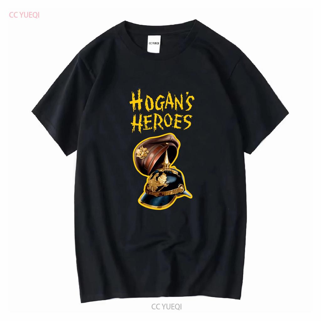 New Hogans Heroes 1965 Logo T Shirt S 3xl Long Sleeves Vintage Washed Soft Fashion Top For Everyday Wear Breathable