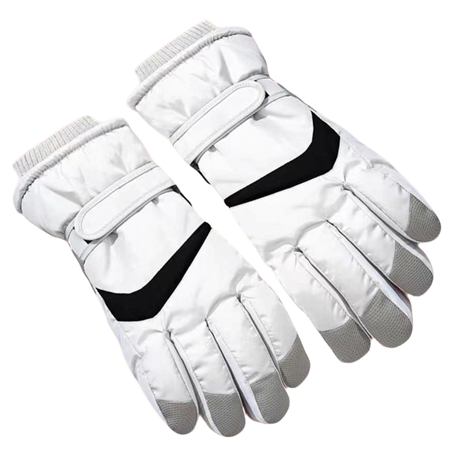 Winter Fleece Lined Gloves Unisex Warm Ski Gloves Windproof Touch Screen Riding Gloves Super Warm Cold Weather Essential glove