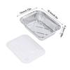 10/20/30/50 ks Hliníkové grilovací odkapávací misky s víčky pro grily na grilování, pečení 470 ml Grilovací odkapávací misky na tuk Kuchyňské náčiní