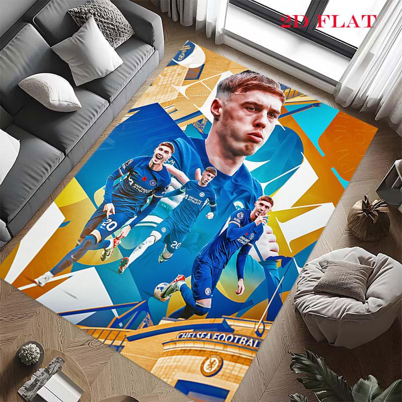 Cole Palmer Power Poster Carpet Rug for Living Room Bedroom Home Sofa Decoration,Kids play Nonslip Floor Mat