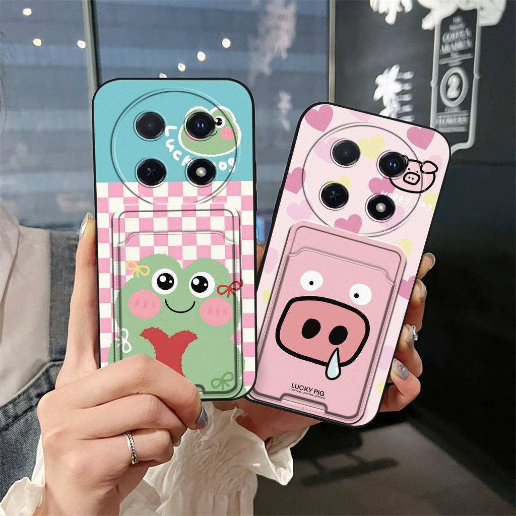 Back Cover Shockproof Phone Case For Huawei Enjoy70 Pro/Nova12i/Nova13i Anti-knock Card Bag Durable Protective Cute TPU