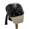 Rivetto Custodia in Pelle Cinturino per la Testa Cappellino Cappellino Harley Cappellino Ferroviario Cappellino Pirata Cappellino Baotou in PU