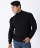 BOASTFIT Soft Muscle Fit Mock Neck Long Sleeve Knit B206