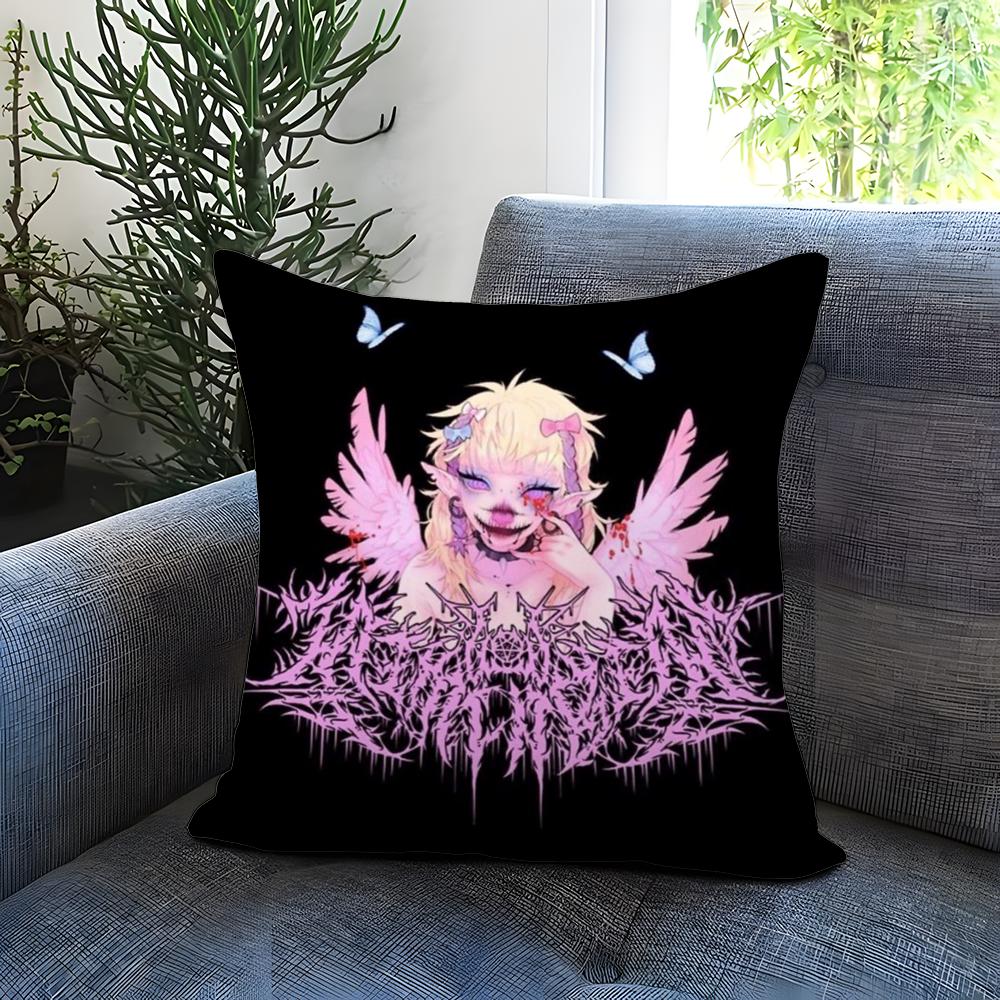 J-Jazmin B-Bean Cushion Cover Comfortable Reversible Pillow Cover Ideal for Car Sofa Bedroom & Beyond