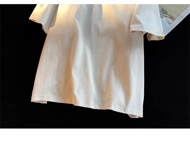 Men's Casual Cotton Short-Sleeve T-Shirt - Trendy, Loose, Versatile Summer Top
