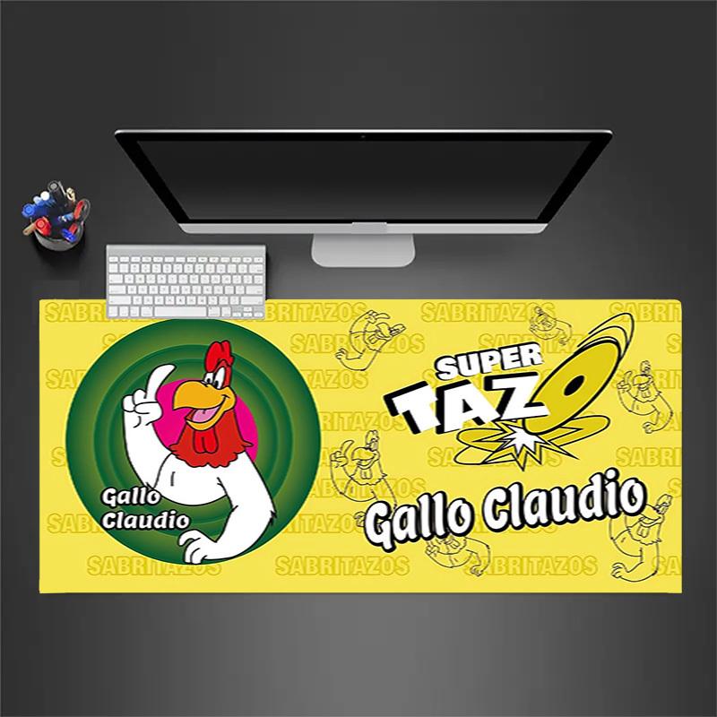 1pc Super Taz Gallo Claudio Computer Pad with Vibrant Print, Mouse Pads for Desk 015