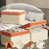 Double Layered Splicing Large Capacity Storage Box,Can Be Stacked and Placed,Clothes,Pants,Blankets Storage,three Specifications