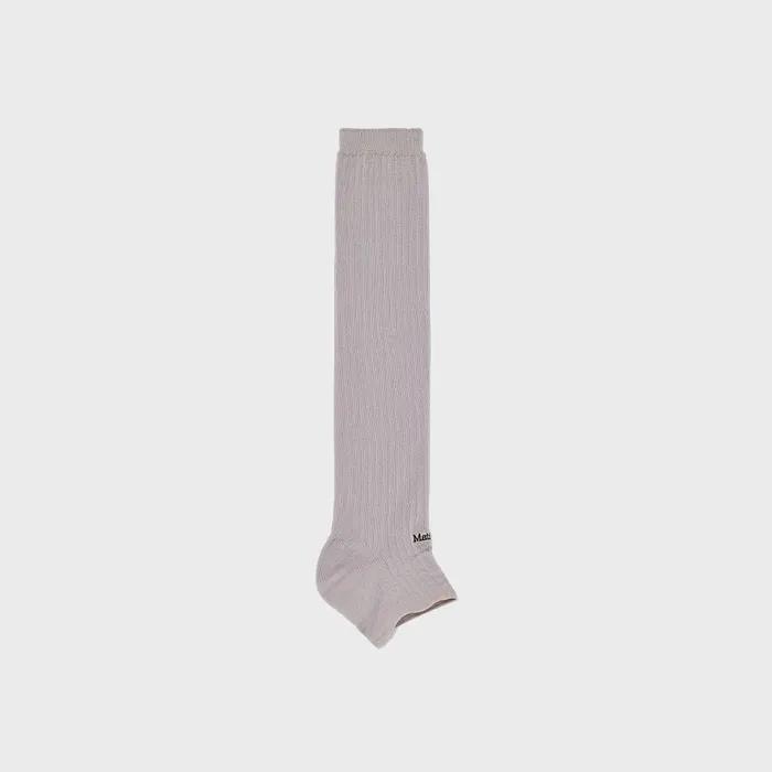 SOFT WARMER HALF KNEE SOCKS IN GREY