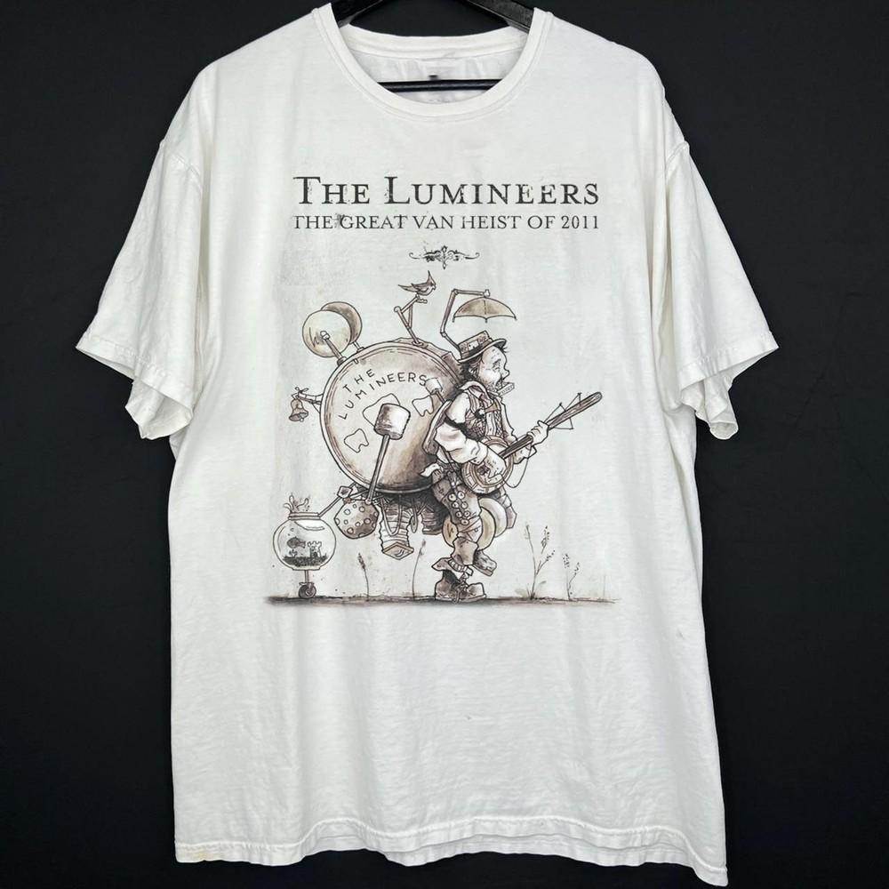 Rare! The Lumineers Band 2011 Shirt Unisex Concert S to 5XL  SG464 Unisex T-Shirt M