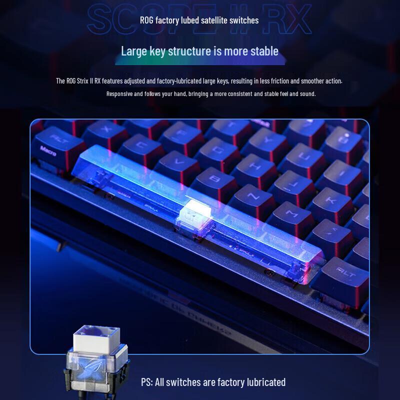 Asus ROG Ranger 2 RX Wired Mechanical Gaming Keyboard