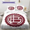 Club Atletico Lanus Pattern Bedding Home Decoration Birthday Gift (1 * duvet cover + 2 * pillowcase, without core)