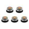 1-5pcs Car Emergency Lights LED Warning Strobe Lights White Yellow Flash Strong Magnetic Induction Automotive Safety Accessories
