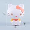 Zabawki Figurki Akcji Lalki Model Ozdoba Biurko Sanrio Kuromi Melody Cinnamoroll Prezenty Urodzinowe dla Dzieci Dekoracja Tortu