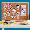 8/16Pcs Cute KPop Demon Hunters Puzzle Stickers Make a Face Cartoon For DIY Phone Laptop Luggage Skateboard Graffiti Decals