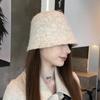 Women's High-End Warm Bucket Hat: Windproof, Cold-Proof, Solid Color, Face-Covering for Autumn/Winter