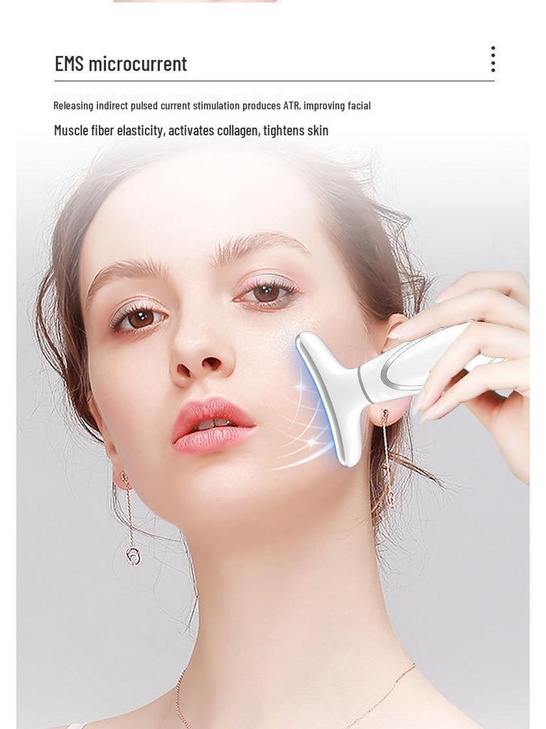 M6 Ice Cooling Neck Massager: Anti-Wrinkle, Lifting, and Firming Device for Neck and Nasolabial Fold Care.
