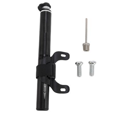 Mini Bike Pump CNC Aluminum Alloy Fast Tyre Inflation High Pressure 160PSI Telescopic Metal Portable Tyre Pump for