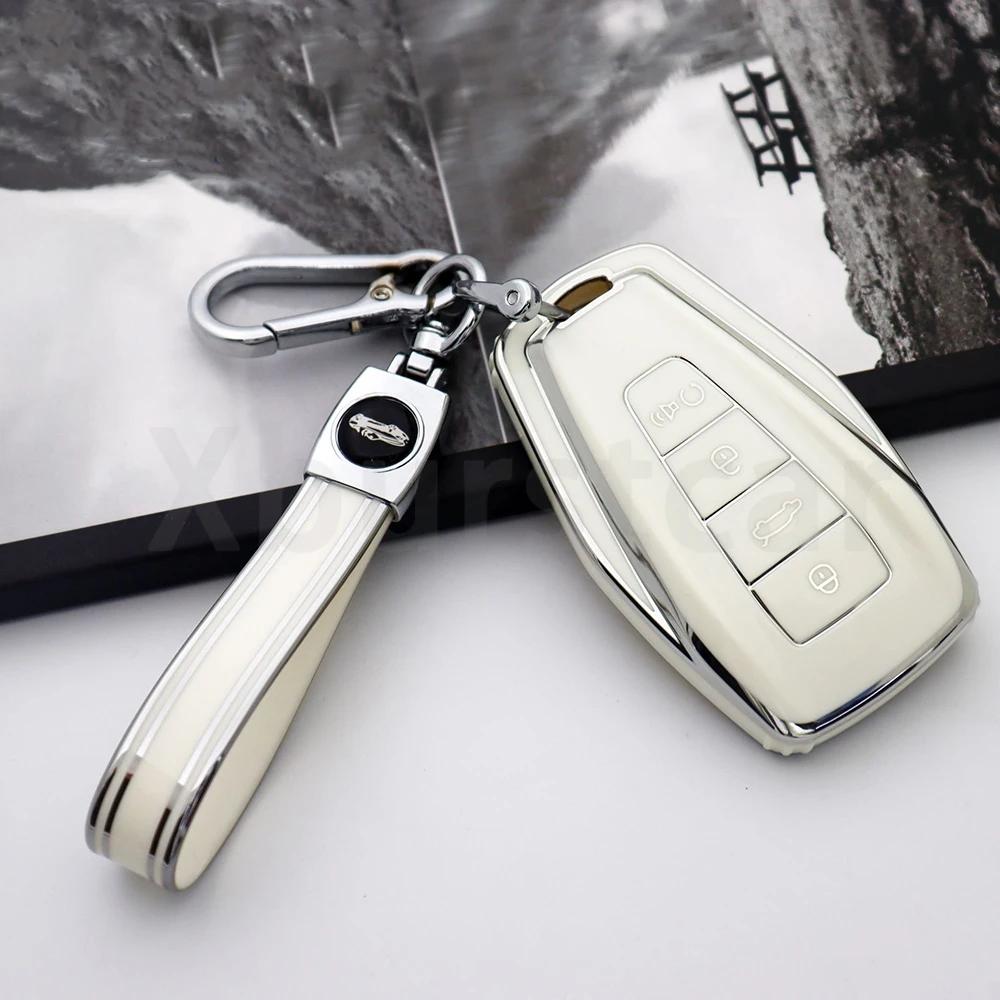 For Geely Coolray Atlas Boyue NL3 Emgrand X7 EX7 SUV GT GC9 Borui TPU Car Key Case Cover Shell Fob Holder Accessories