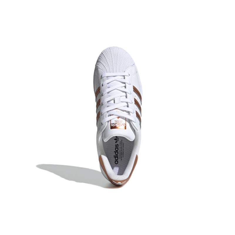 adidas Women's Superstar 'White Copper Metallic' Women's Sneakers FX7484