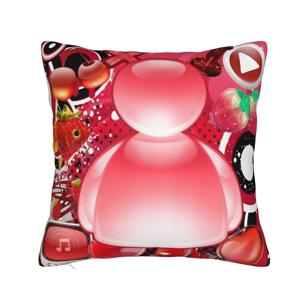 Fish Meme Frutiger Aero Square Pillow Cases Cushion Covers Fashion Polyester Decorative Pillowcover for Sofa