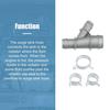 1 Set Radiator Hose Connector for GMC Sierra 1500 2005-2013 No.15834772/15834773